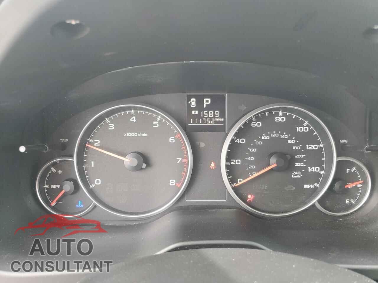 SUBARU OUTBACK 2014 - 4S4BRCDC3E3281698