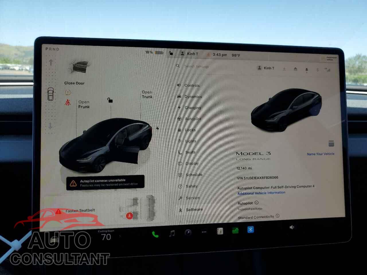 TESLA MODEL 3 2024 - 5YJ3E1EAXRF826066