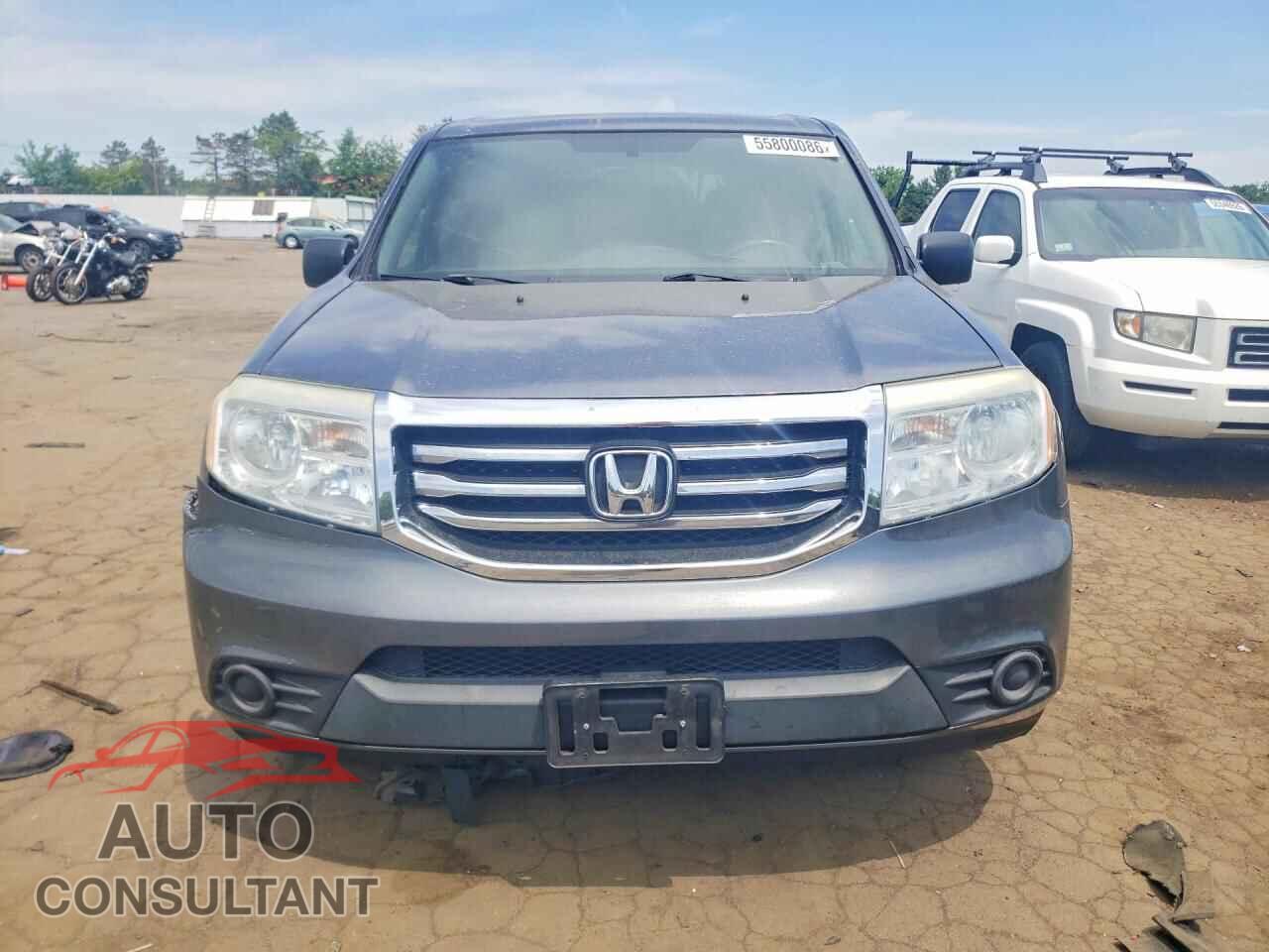 HONDA PILOT 2013 - 5FNYF4H25DB057848
