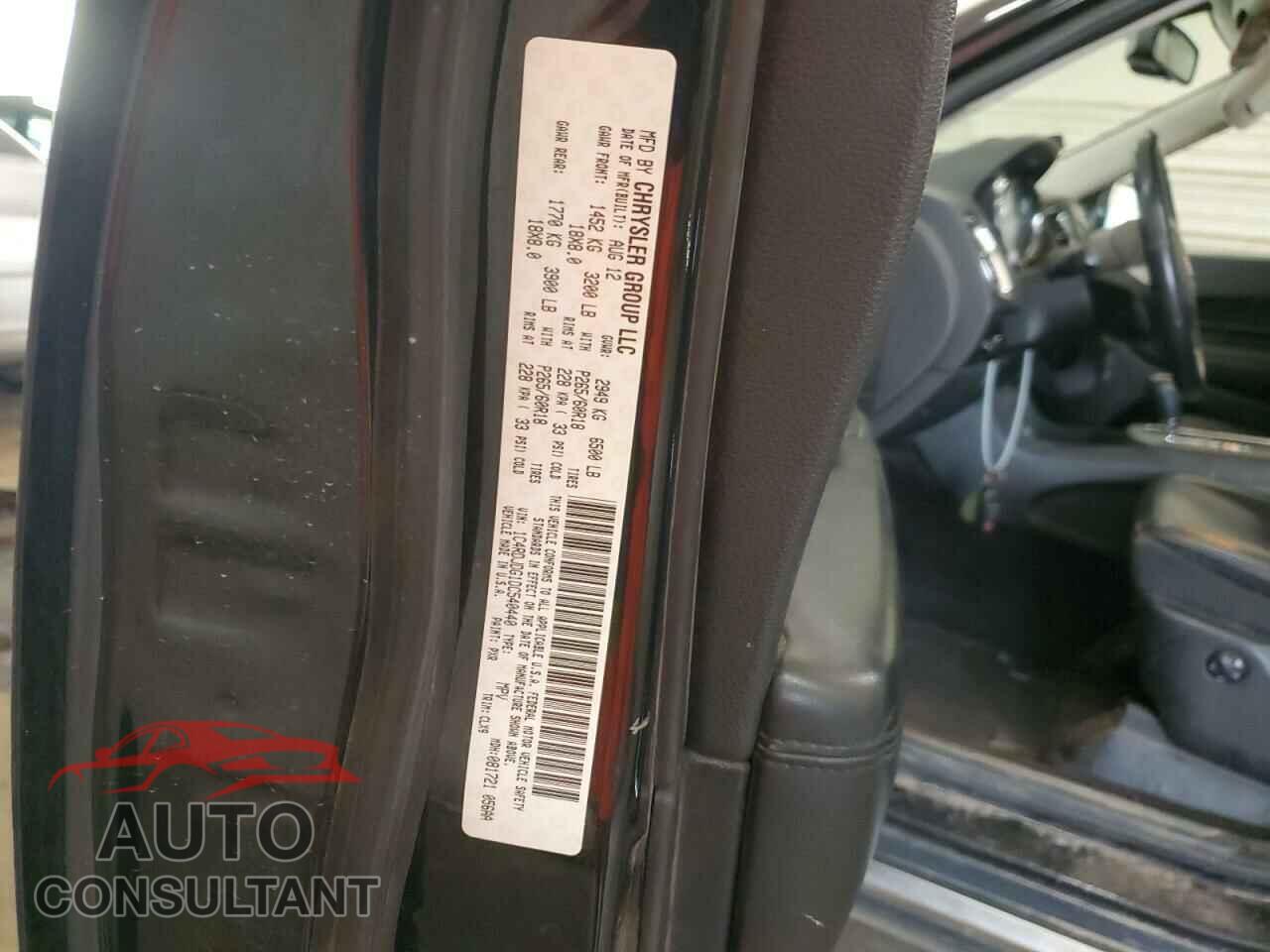 DODGE DURANGO 2013 - 1C4RDJDG1DC540440