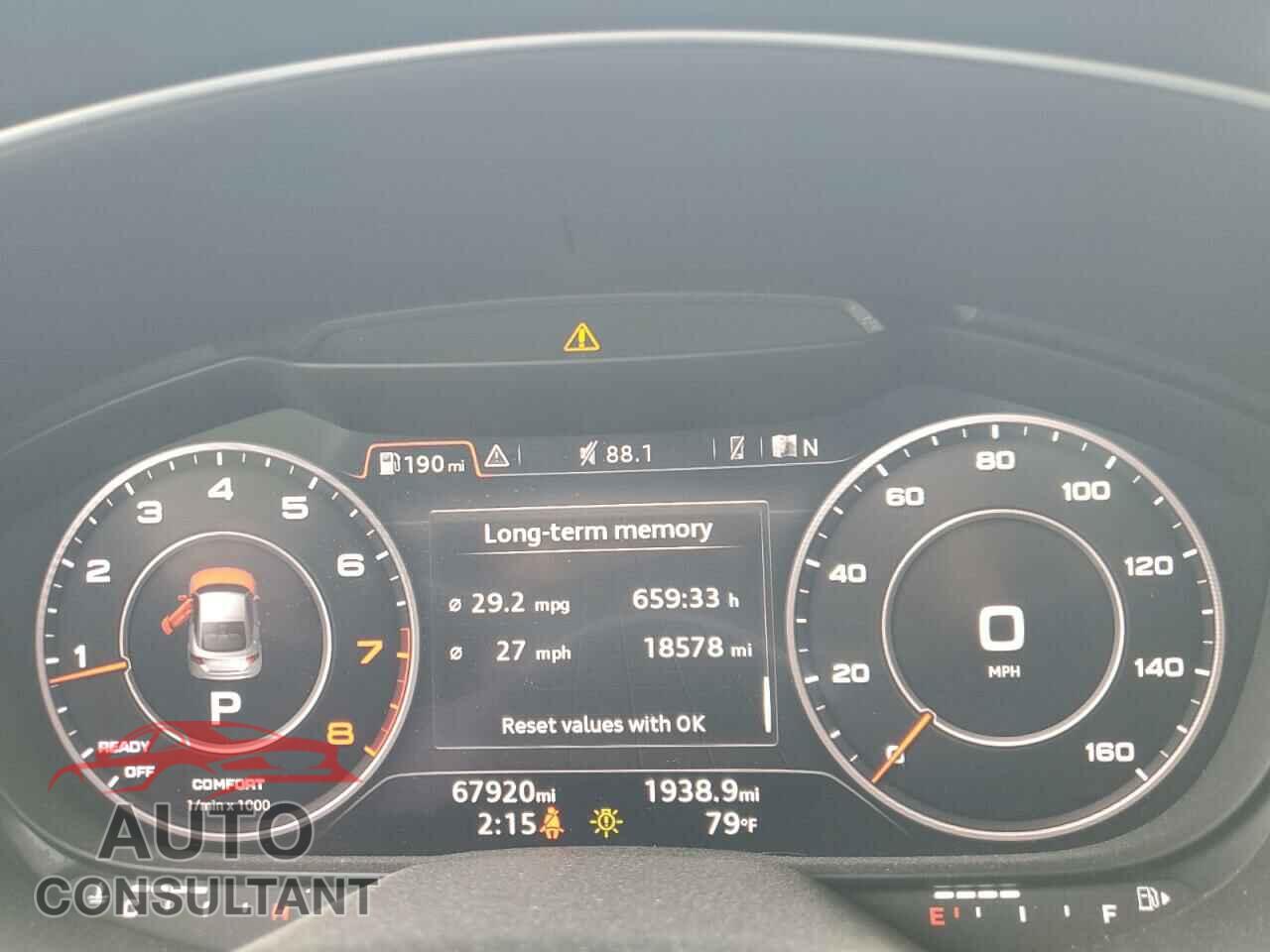 AUDI TT 2016 - TRUC5AFV4G1027283