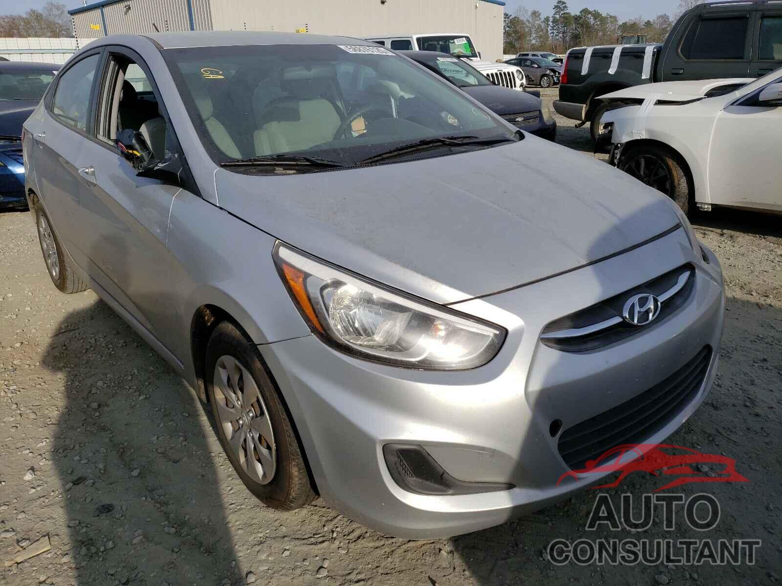 HYUNDAI ACCENT 2017 - KMHCT4AE4HU306933