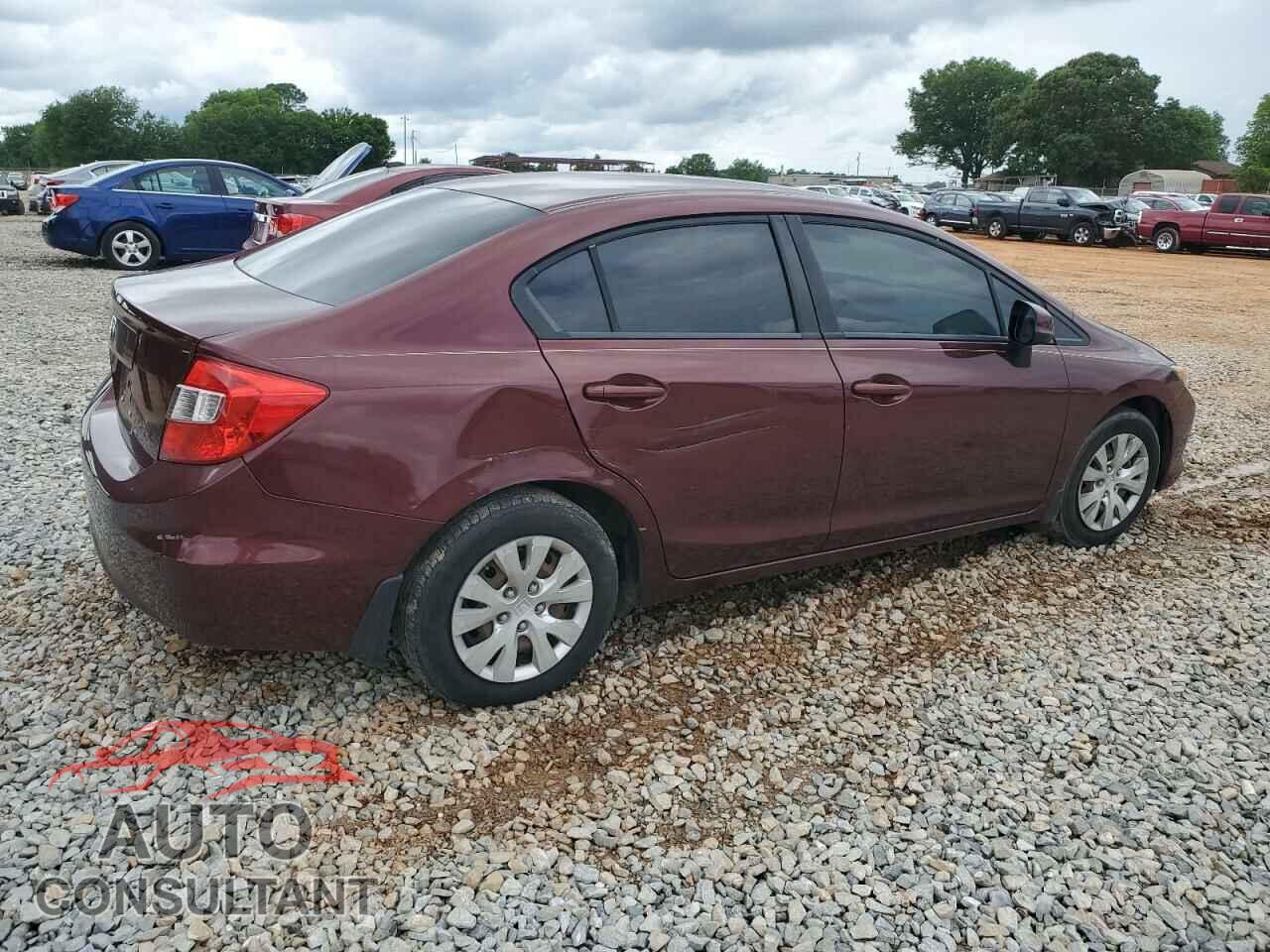 HONDA CIVIC 2012 - 19XFB2F55CE103896