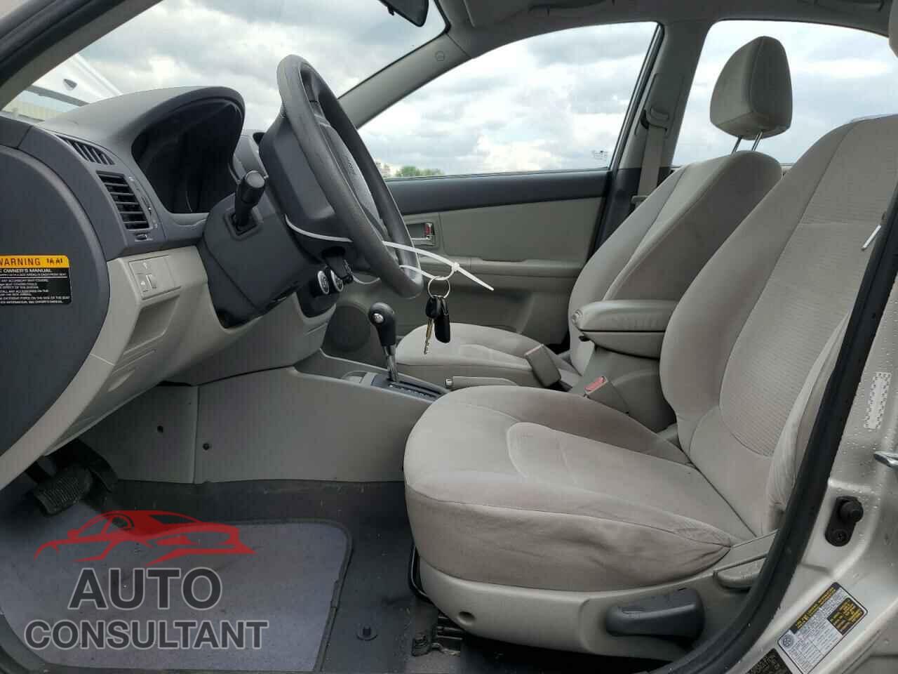KIA SPECTRA 2009 - KNAFE222995667376