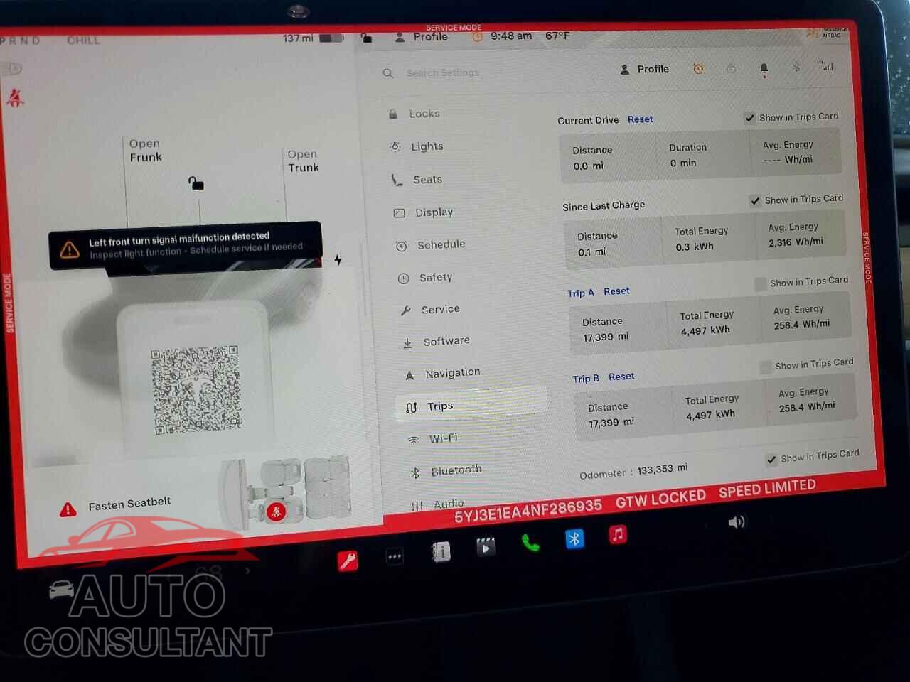 TESLA MODEL 3 2022 - 5YJ3E1EA4NF286935