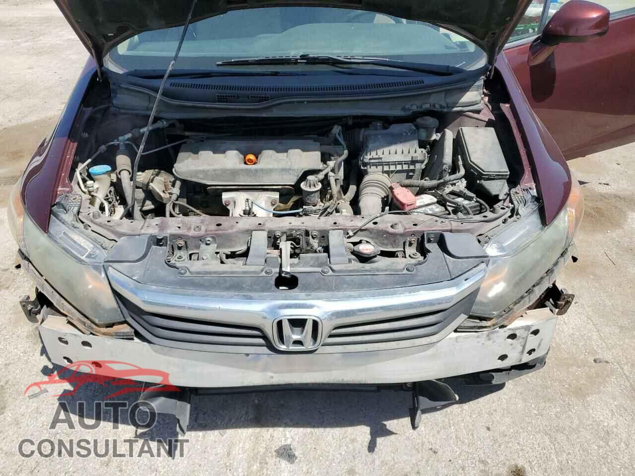 HONDA CIVIC 2012 - 19XFB2F87CE053545