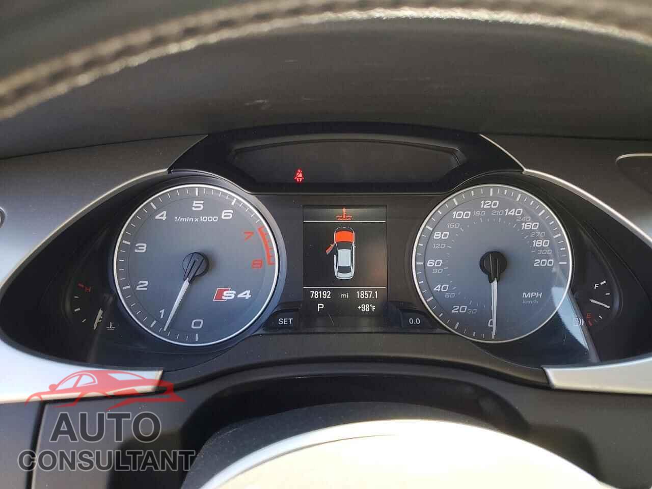 AUDI S4/RS4 2011 - WAUBGAFL4BA019494
