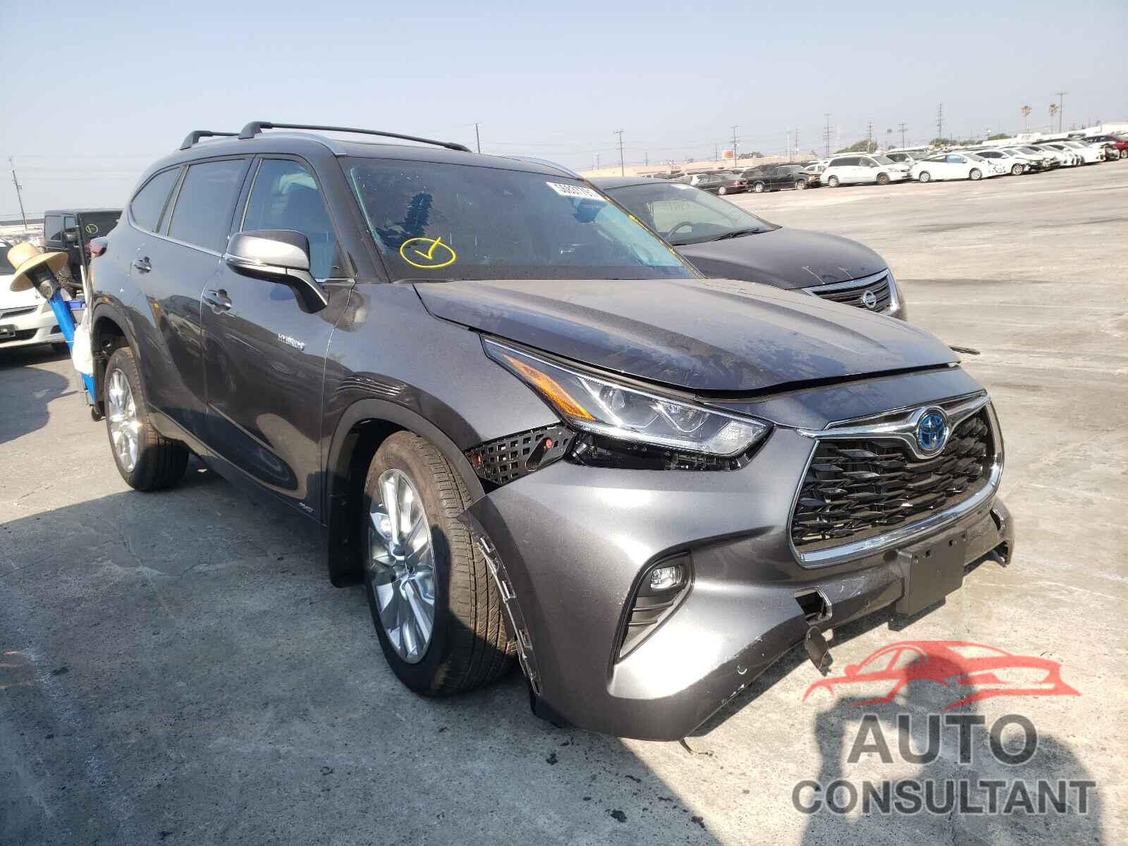 TOYOTA HIGHLANDER 2021 - 5TDDBRCH8MS052092