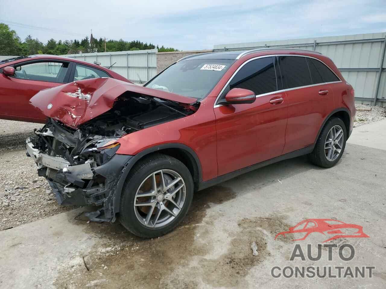 MERCEDES-BENZ GLC-CLASS 2017 - WDC0G4KBXHF131344