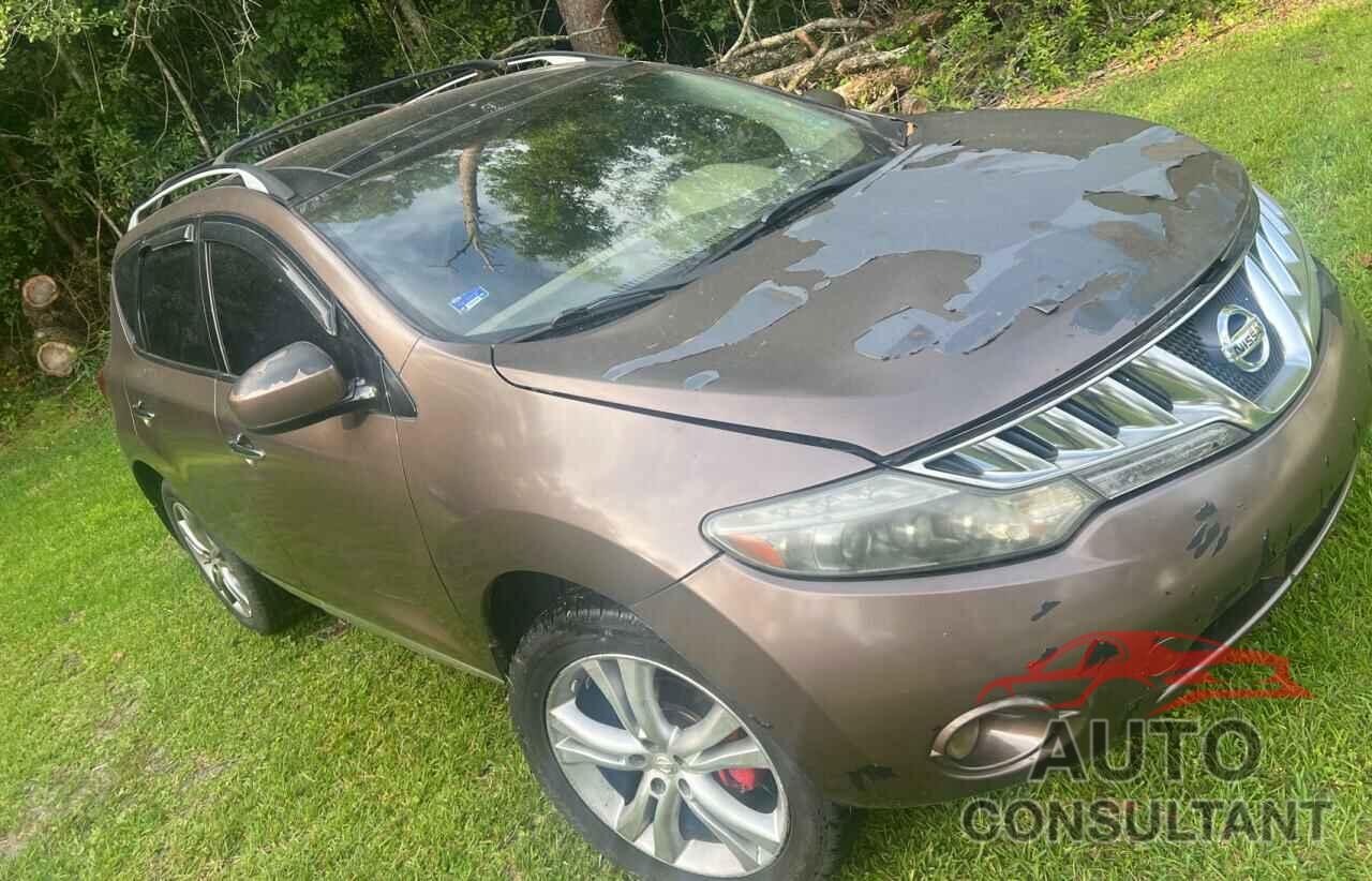 NISSAN MURANO 2010 - JN8AZ1MU4AW008991