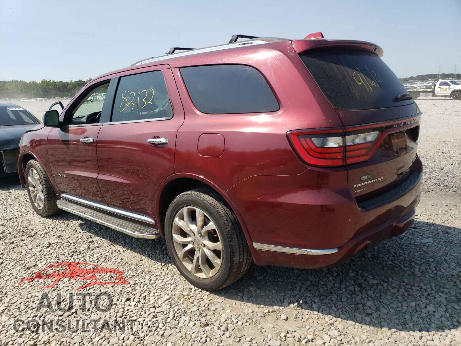 DODGE DURANGO 2016 - 1C4RDJEG7GC375352