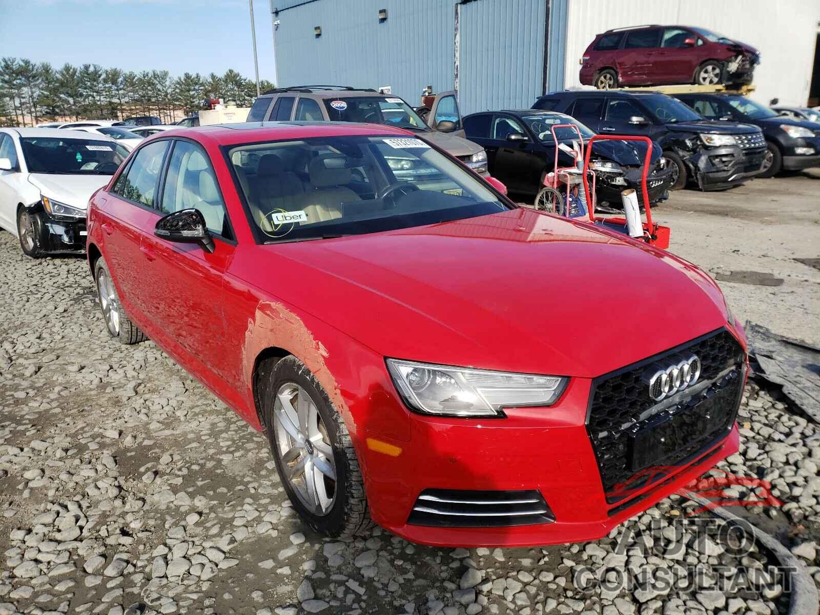 AUDI A4 2017 - WAUANAF44HN018597