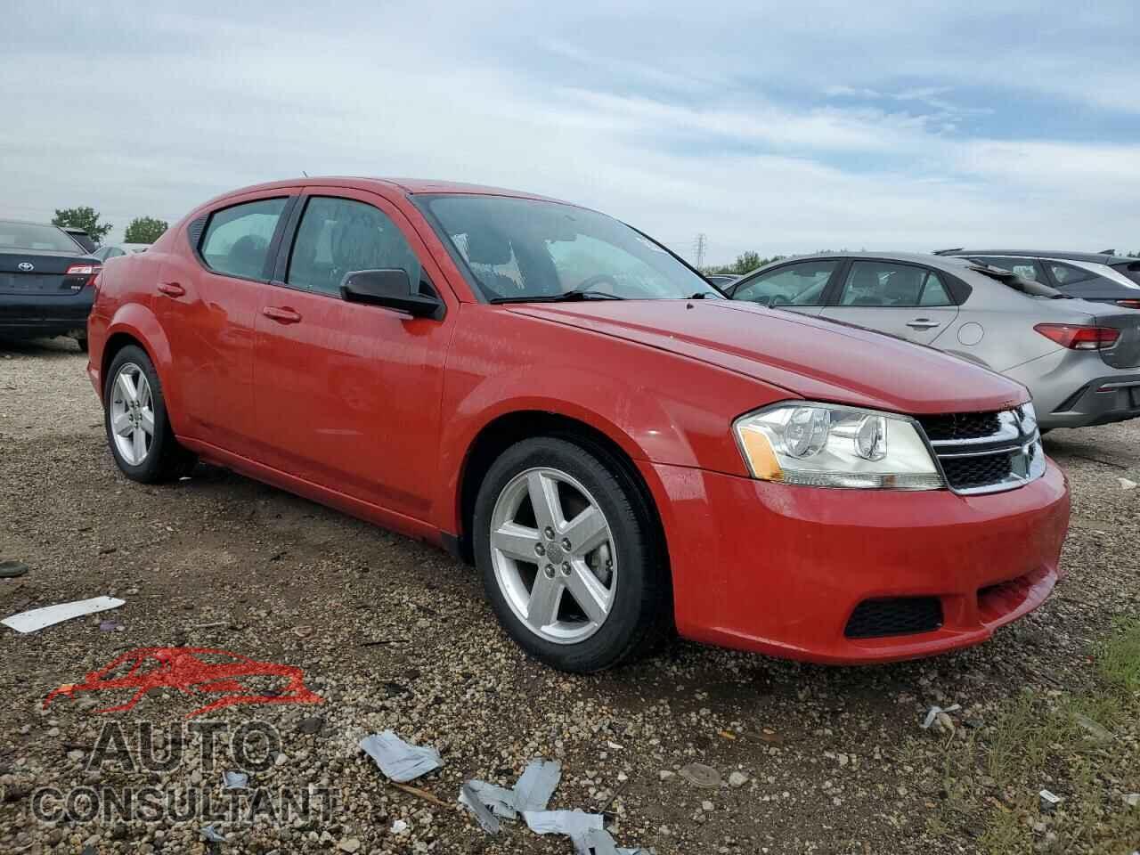 DODGE AVENGER 2013 - 1C3CDZAB4DN533455