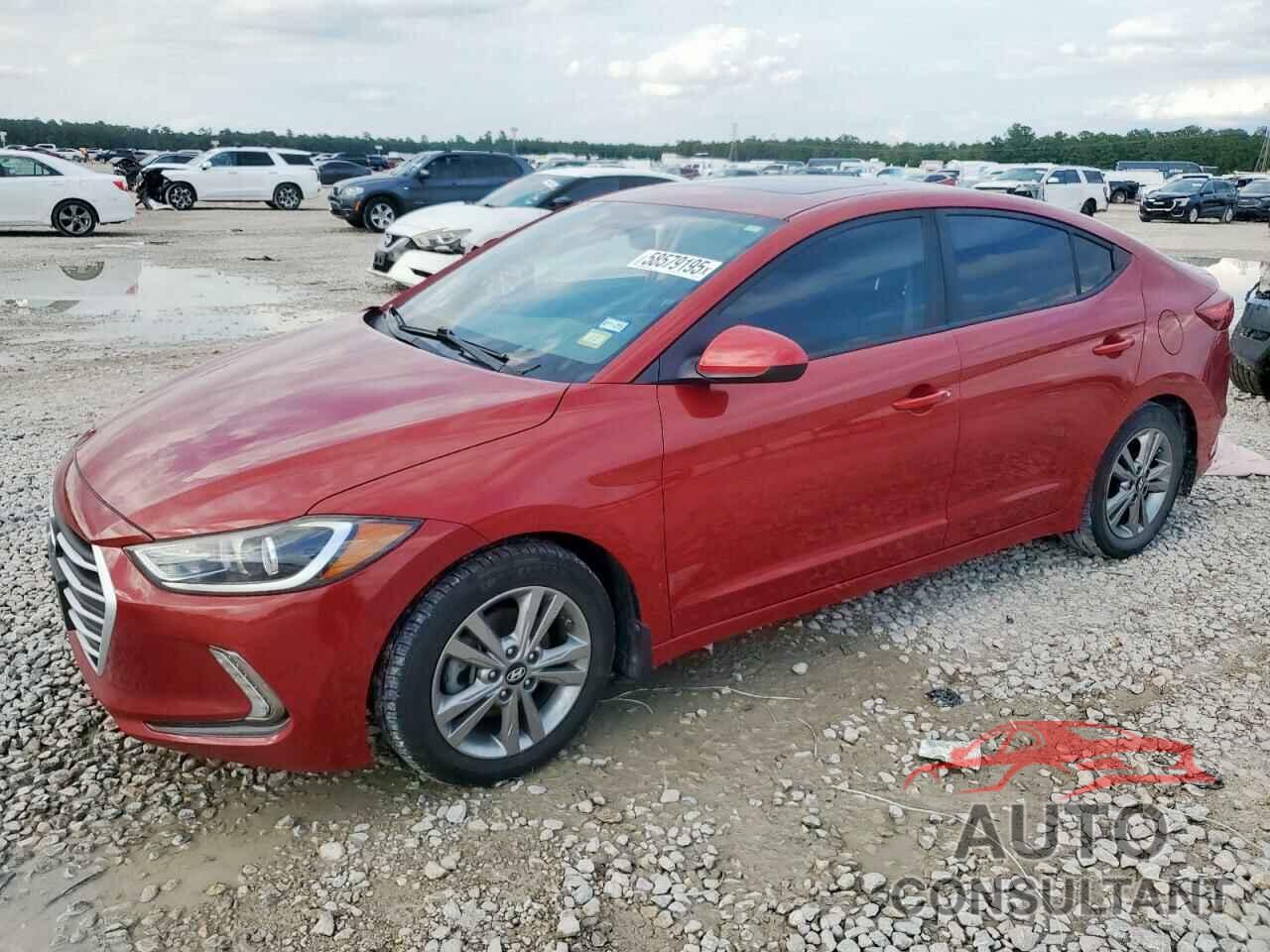 HYUNDAI ELANTRA 2017 - KMHD84LF6HU371875