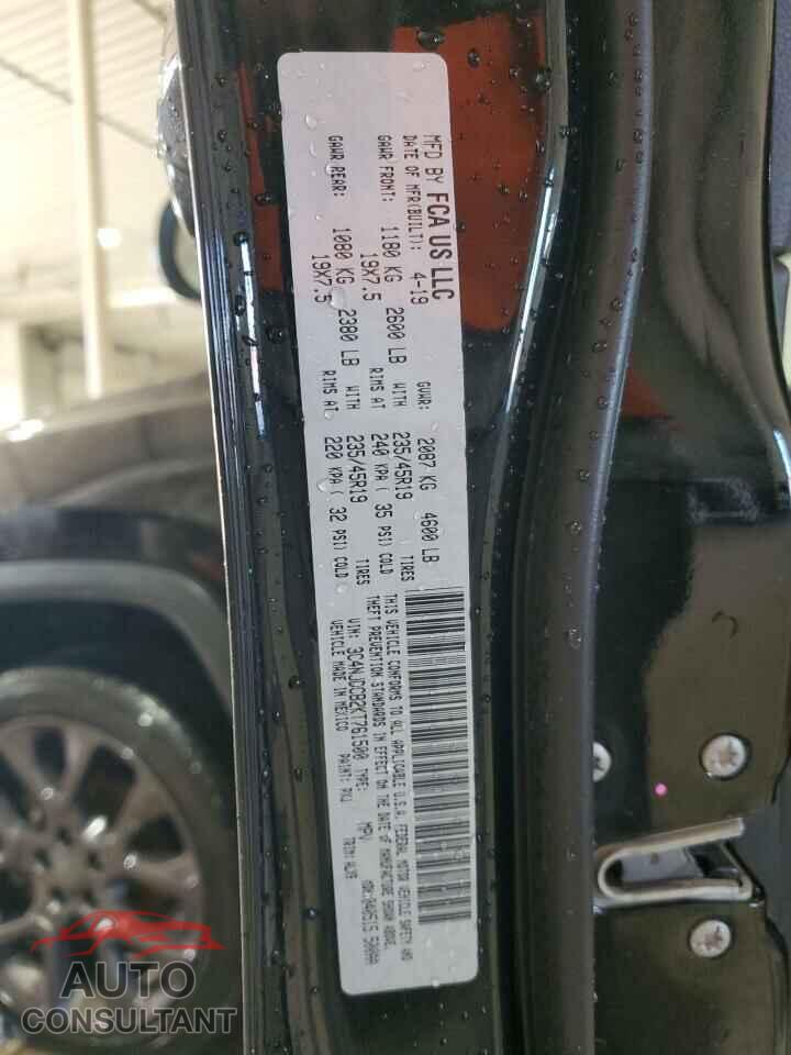 JEEP COMPASS 2019 - 3C4NJDCB2KT761500