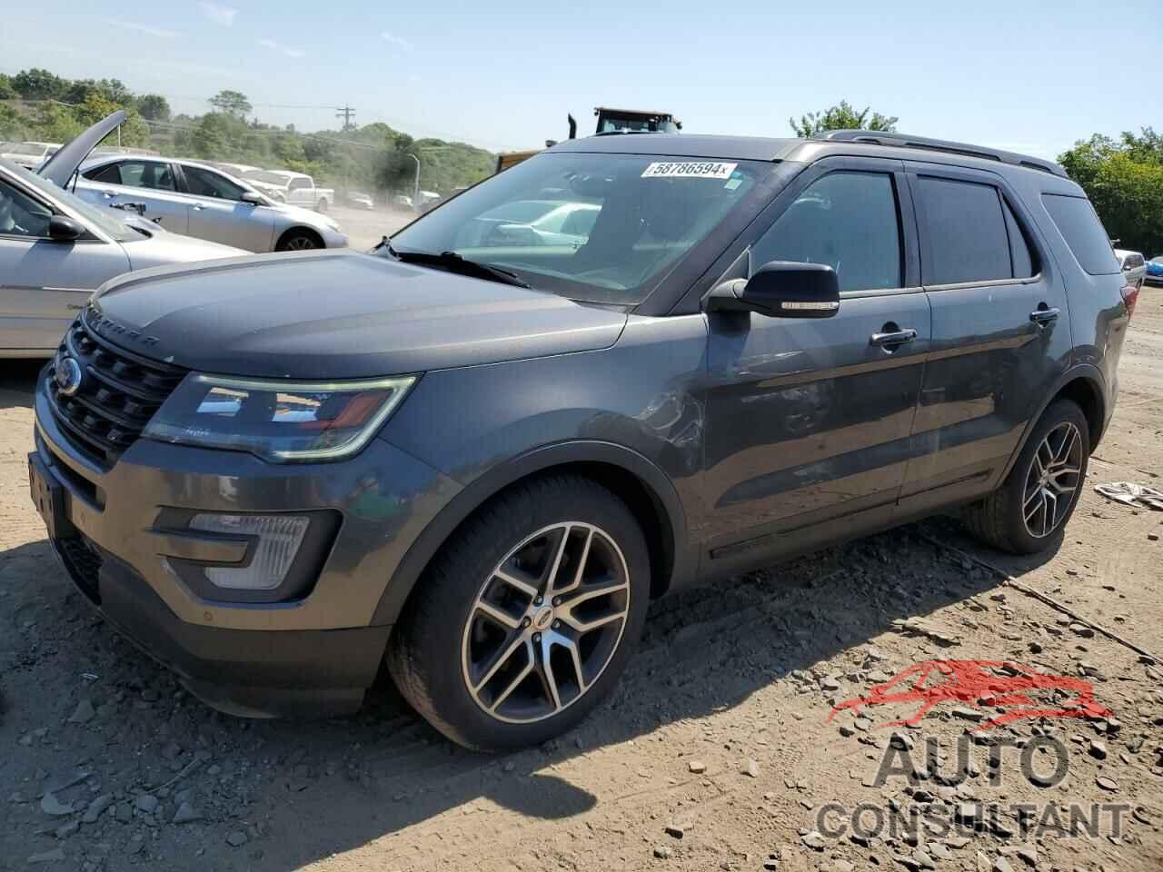 FORD EXPLORER 2017 - 1FM5K8GT6HGD80460