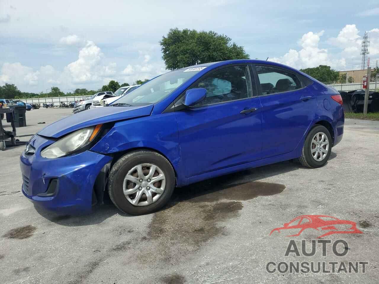 HYUNDAI ACCENT 2012 - KMHCT4AEXCU252174
