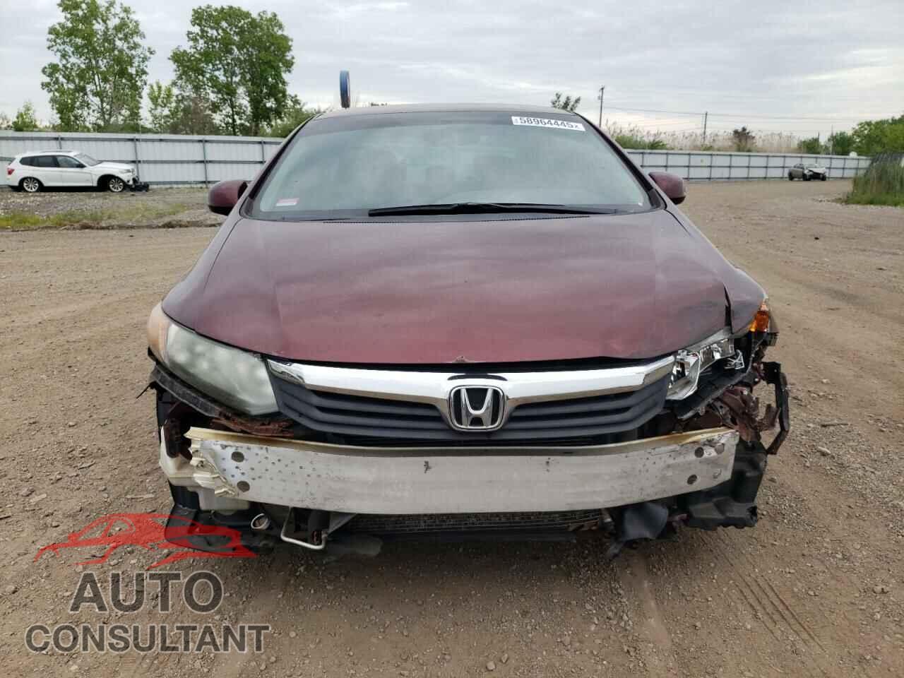 HONDA CIVIC 2012 - 19XFB2F54CE088100