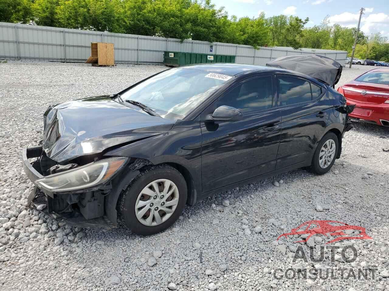 HYUNDAI ELANTRA 2018 - KMHD74LF7JU597691