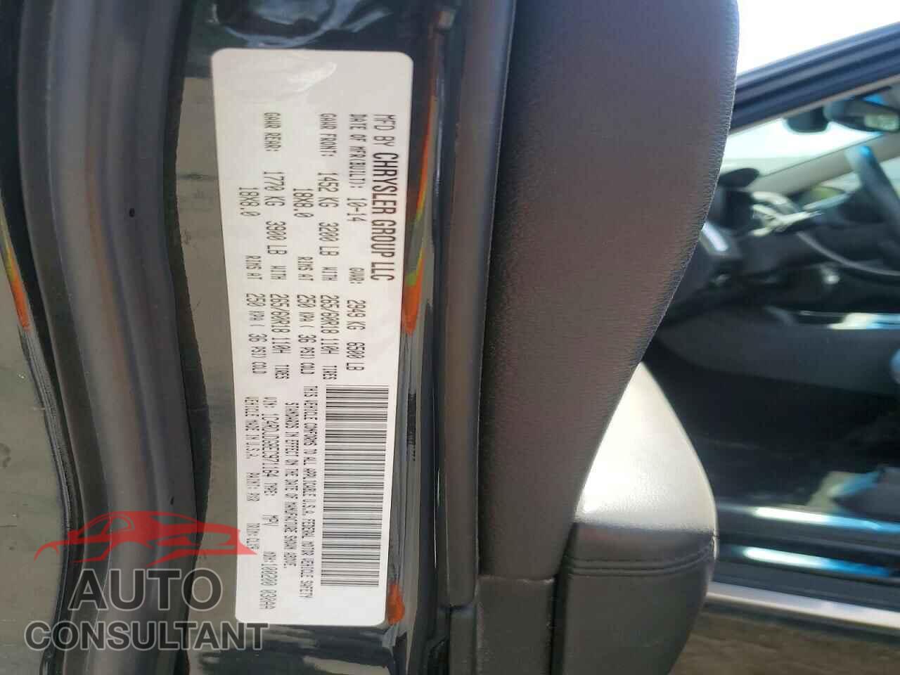 DODGE DURANGO 2014 - 1C4RDJDG8EC971164