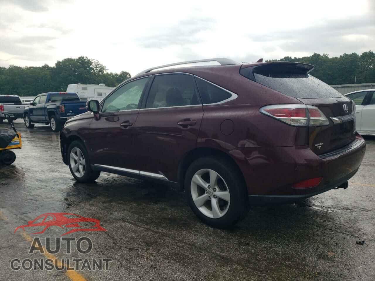 LEXUS RX350 2013 - 2T2BK1BA5DC197009