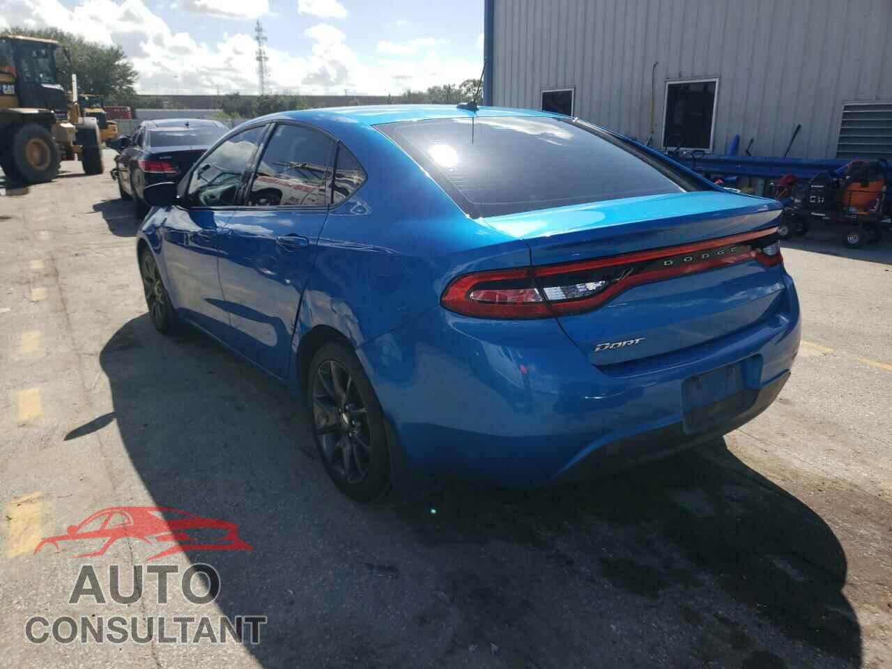 DODGE DART 2016 - 1C3CDFAA9GD606366