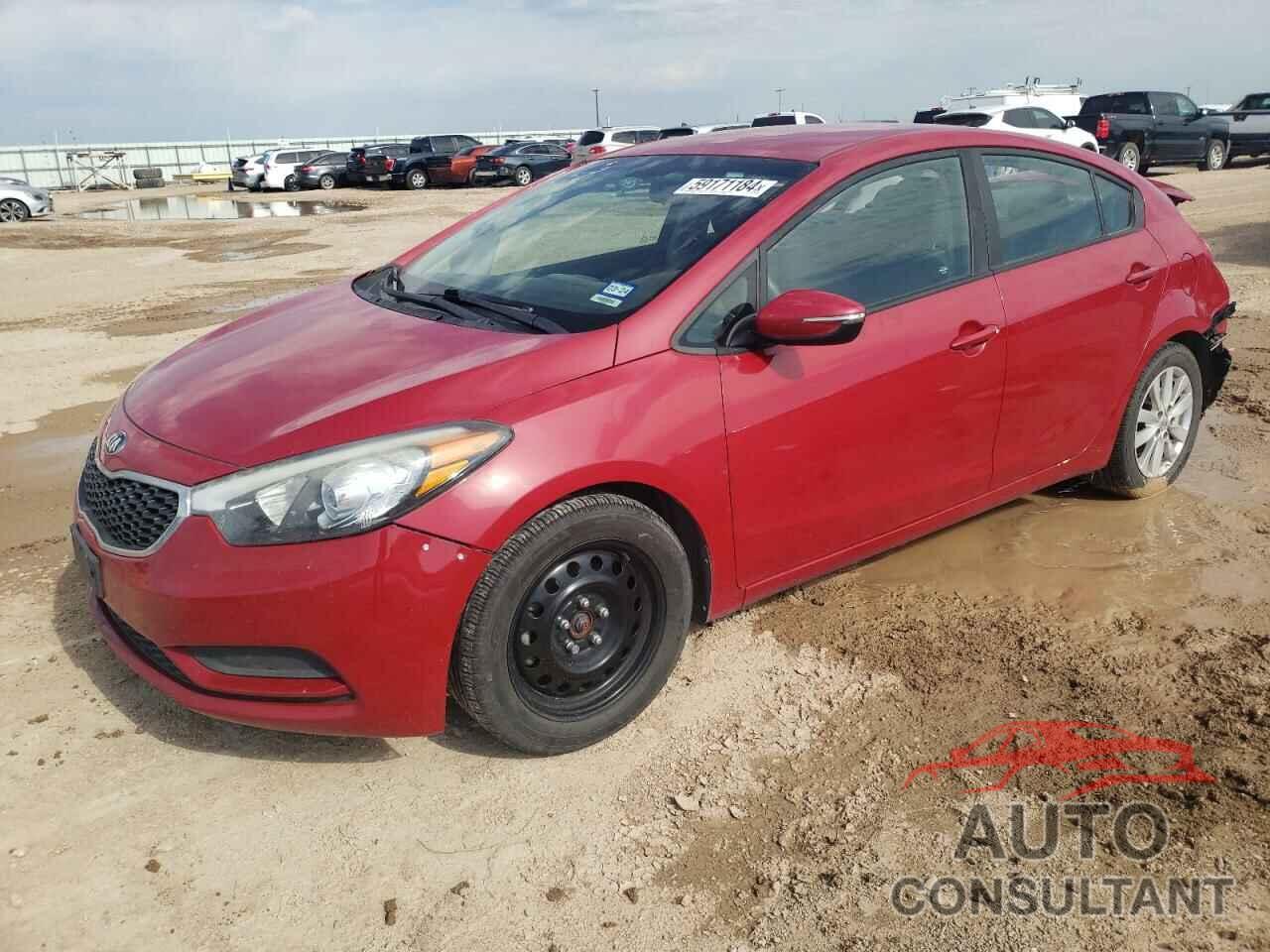 KIA FORTE 2016 - KNAFX4A60G5608160