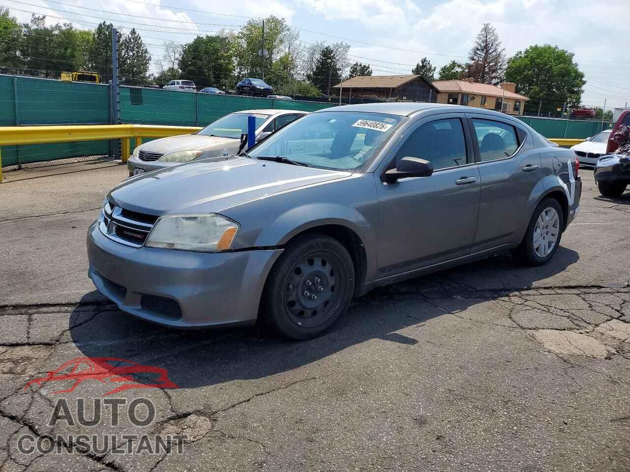 DODGE AVENGER 2013 - 1C3CDZAB7DN624543