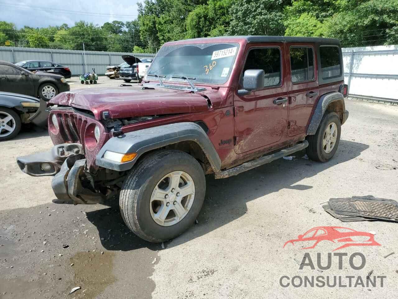 JEEP WRANGLER 2022 - 1C4HJXDG6NW155057