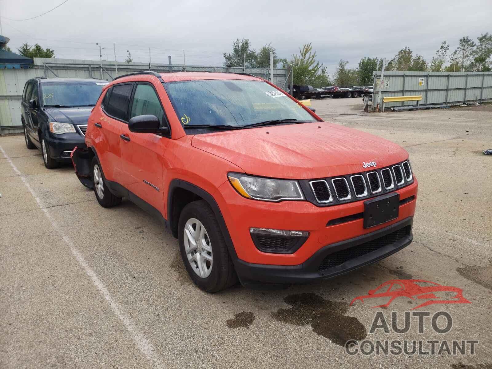 JEEP COMPASS 2017 - 3C4NJCAB5HT668315
