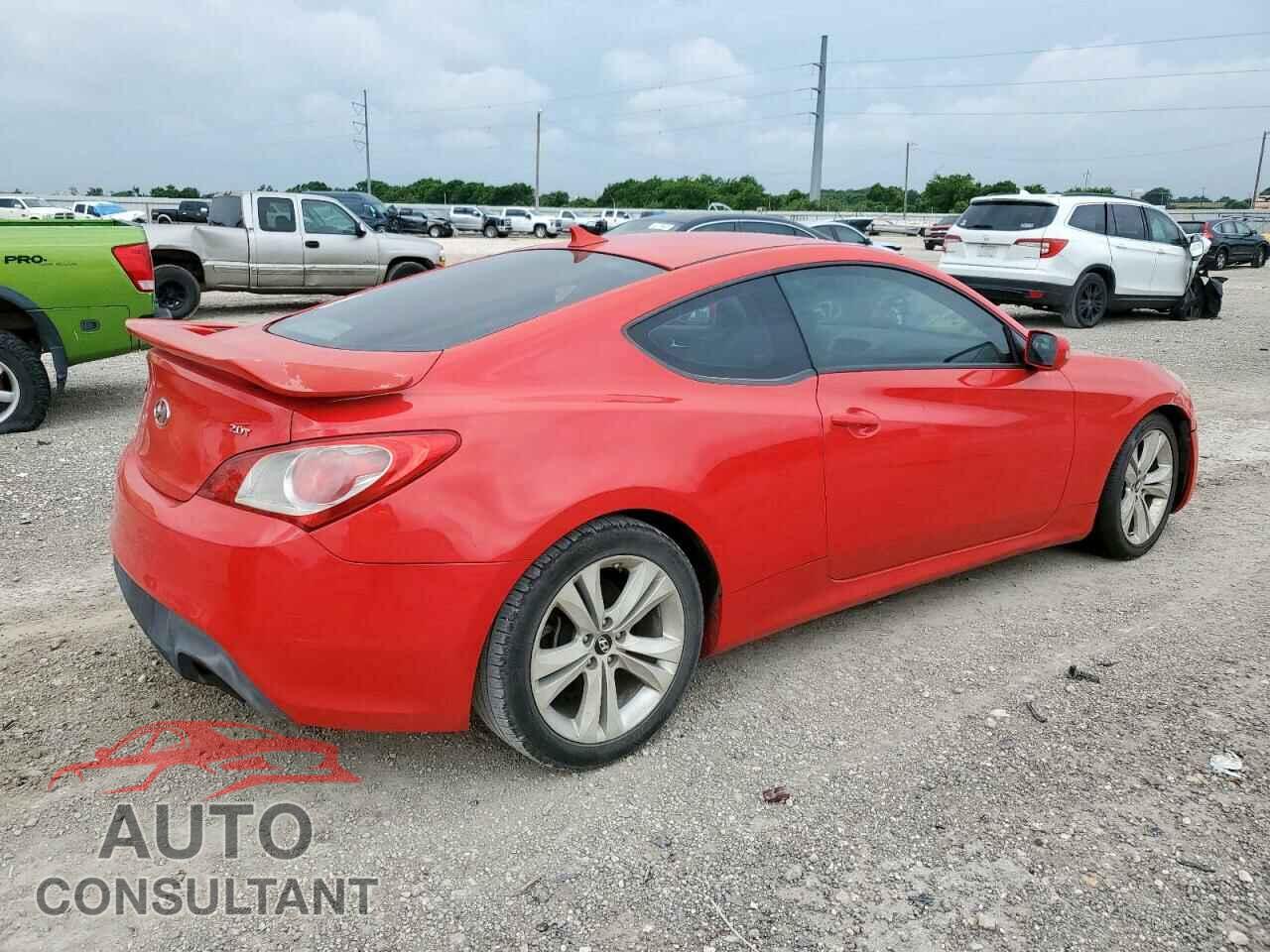 HYUNDAI GENESIS 2012 - KMHHT6KD5CU076285