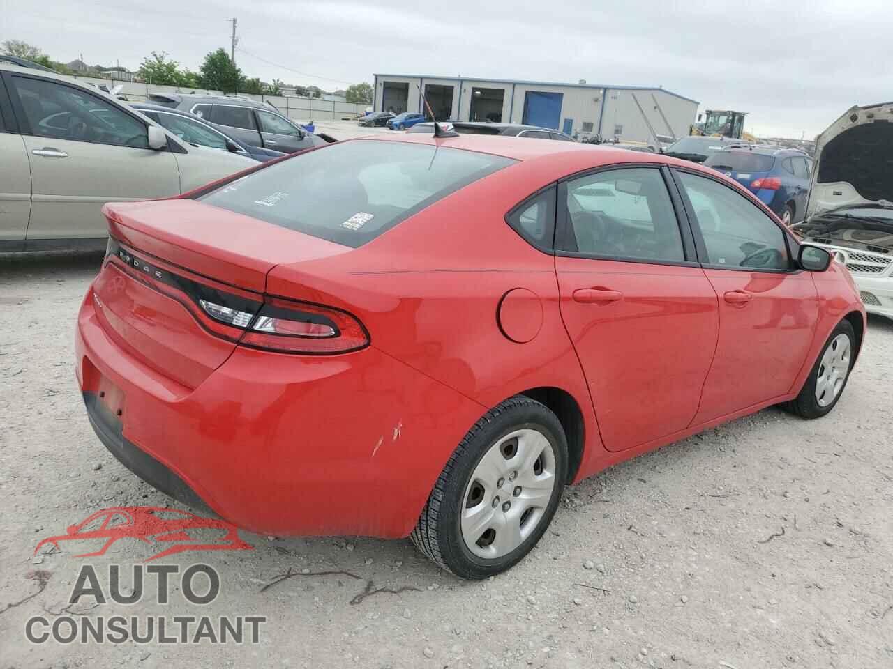 DODGE DART 2016 - 1C3CDFAA9GD682640