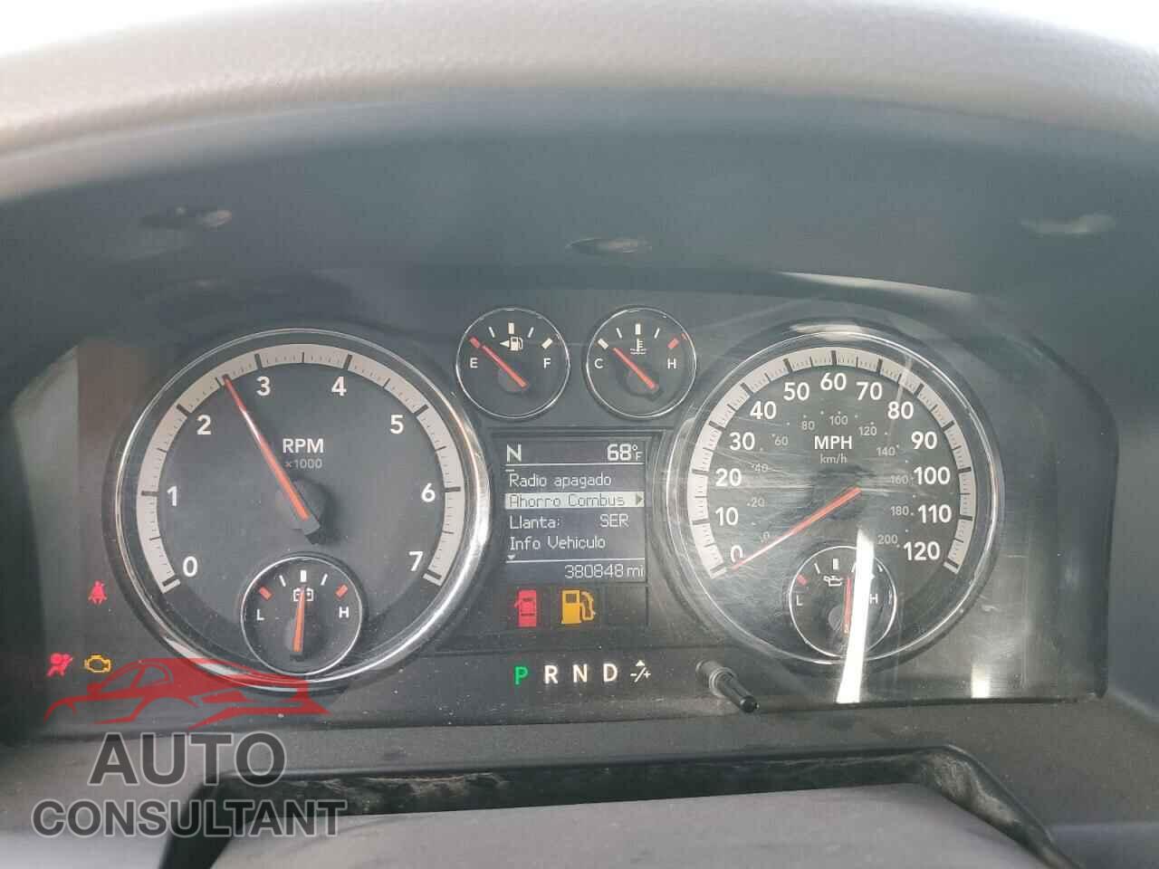 DODGE RAM 1500 2012 - 1C6RD6GP5CS322747