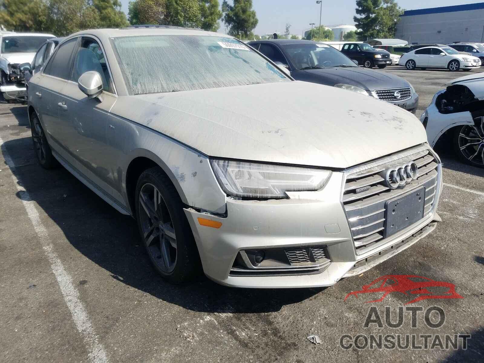 AUDI A4 2017 - WAUFNAF45HN038105