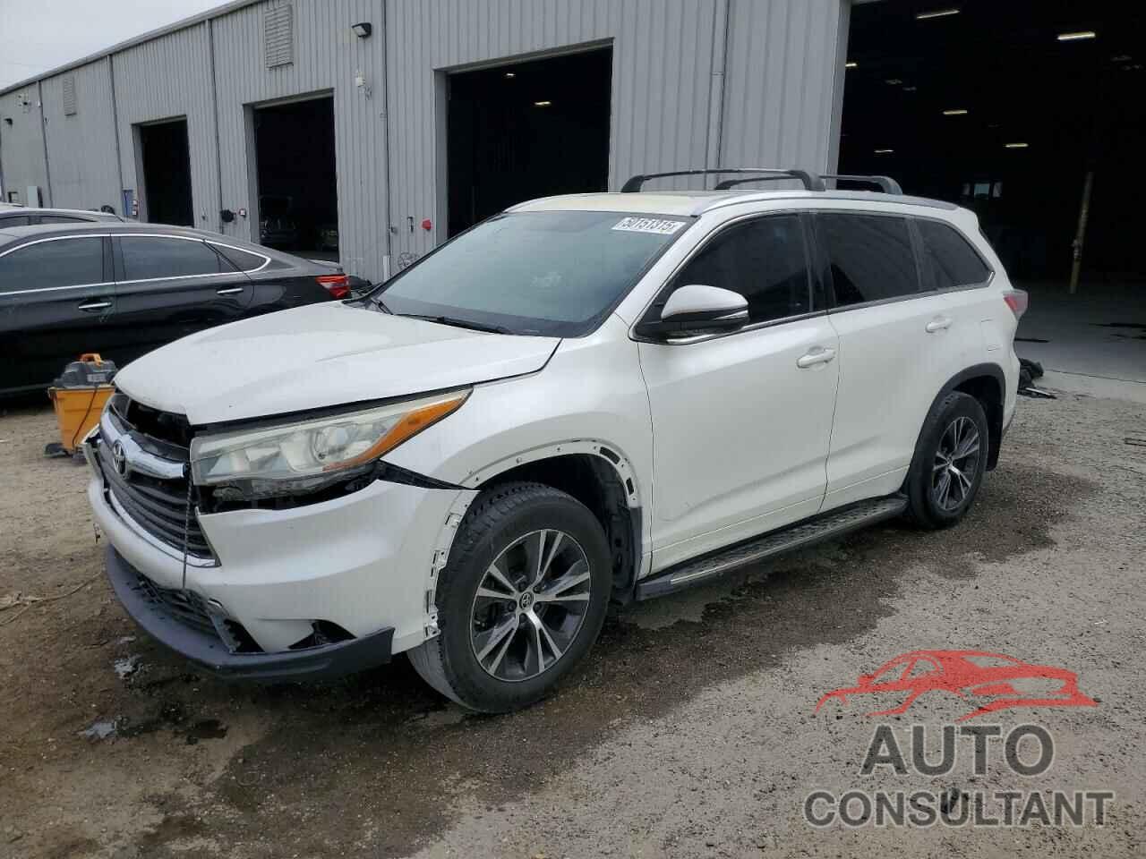 TOYOTA HIGHLANDER 2016 - 5TDKKRFH4GS135204