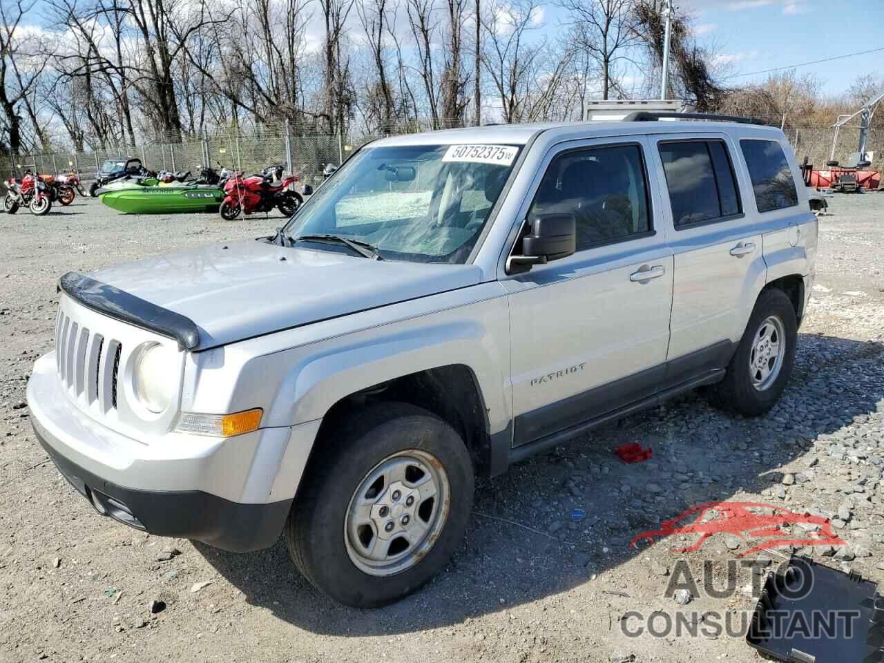 JEEP PATRIOT 2012 - 1C4NJRBB6CD553187