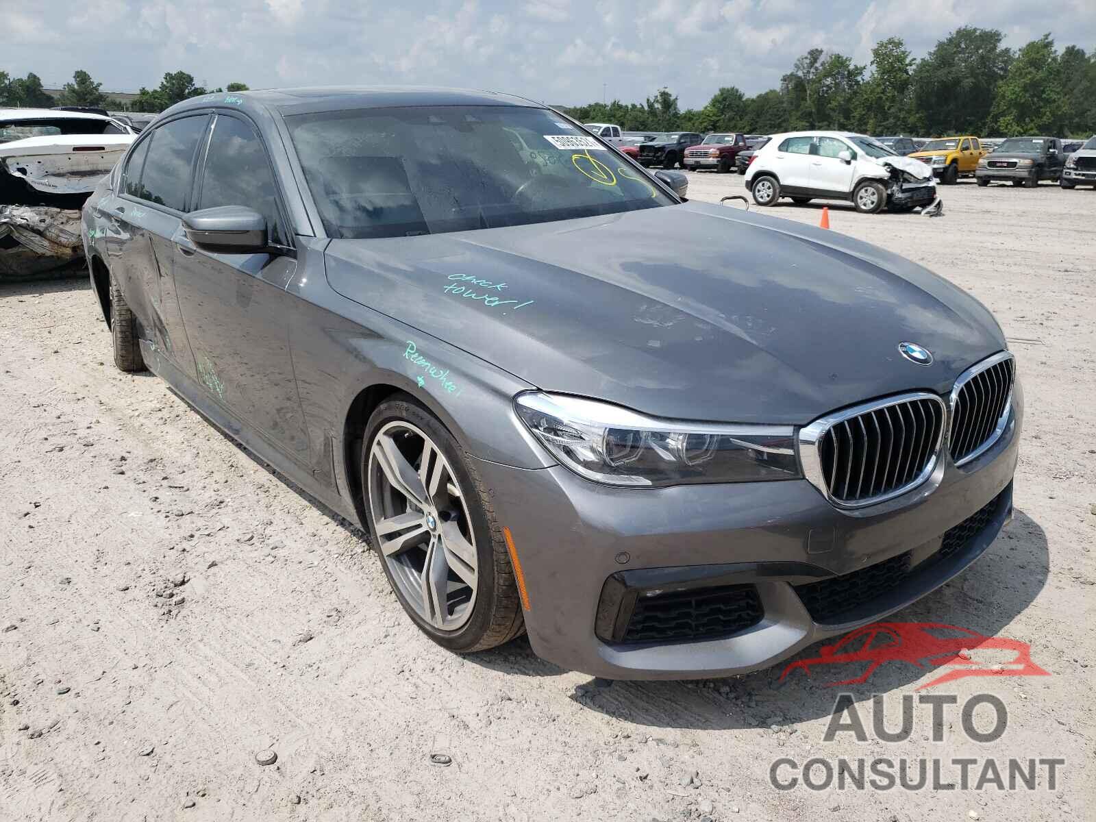 BMW 7 SERIES 2017 - WBA7E2C30HG740875