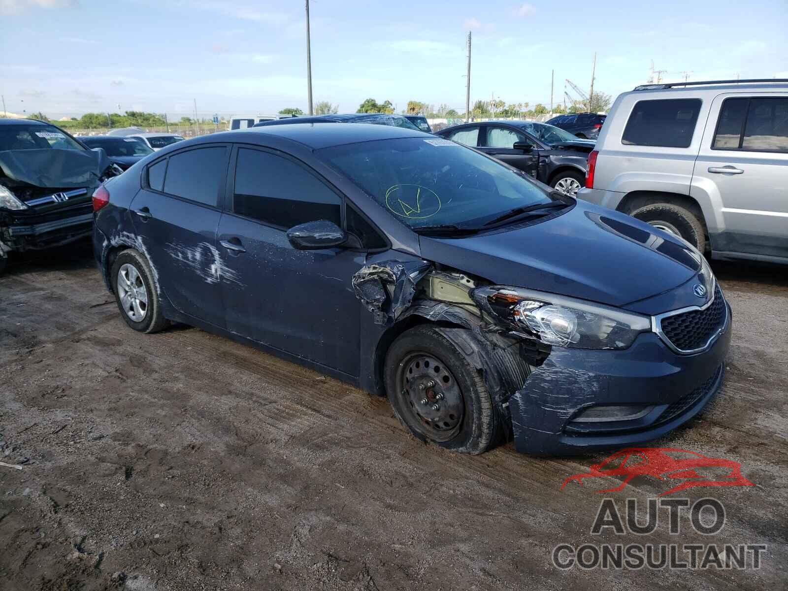 KIA FORTE 2016 - KNAFK4A63G5469186