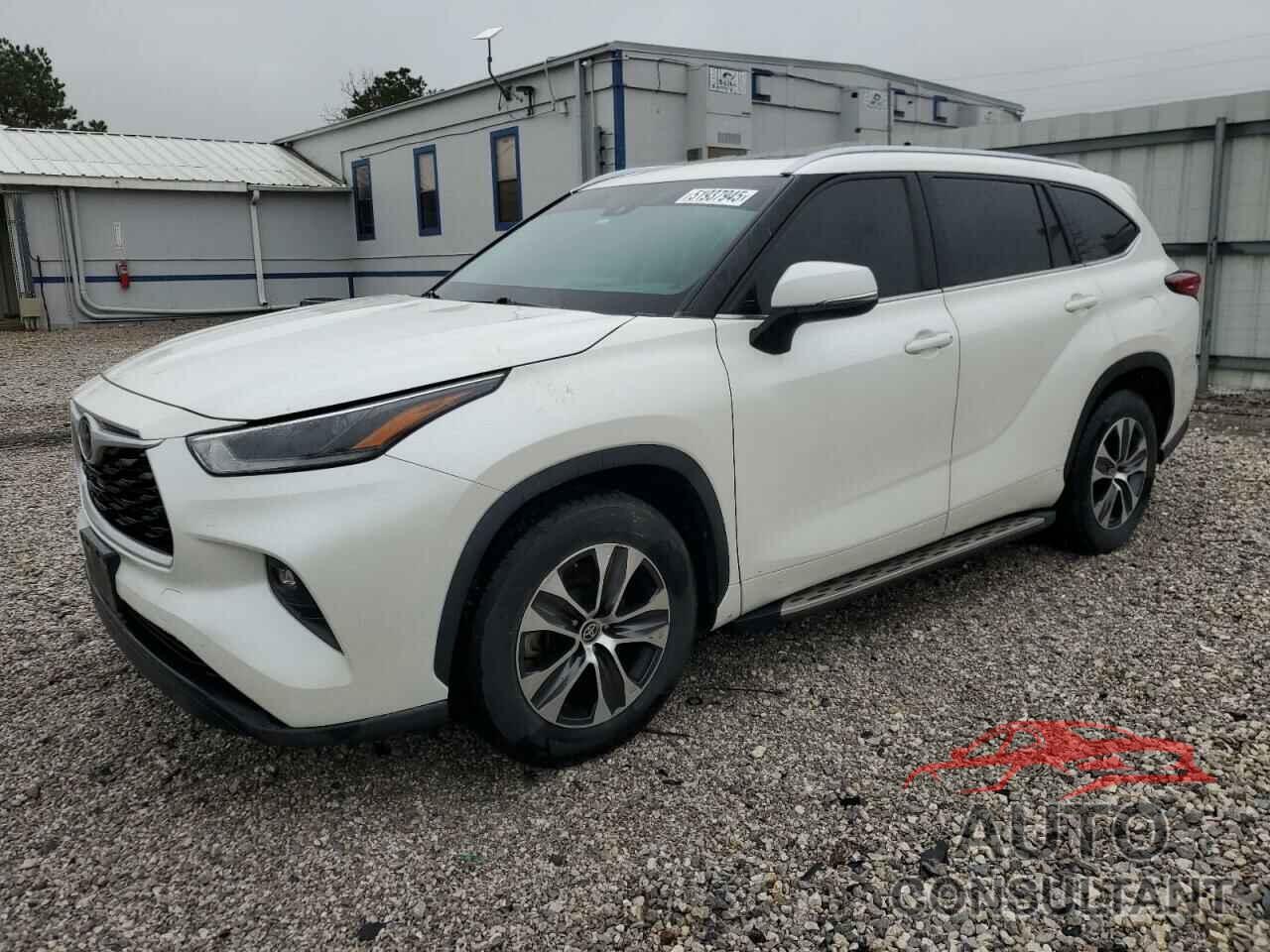 TOYOTA HIGHLANDER 2021 - 5TDGZRAH7MS044125