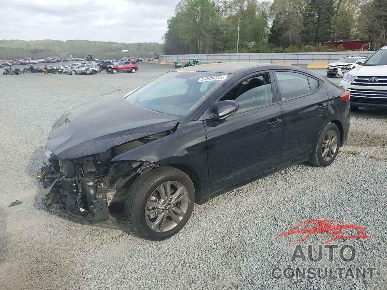HYUNDAI ELANTRA 2018 - 5NPD84LF3JH233893