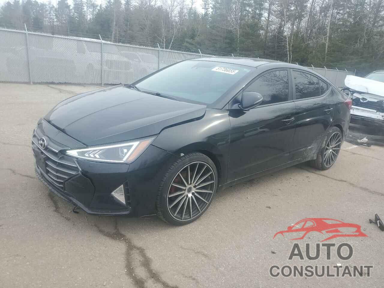 HYUNDAI ELANTRA 2020 - KMHD84LF2LU956042