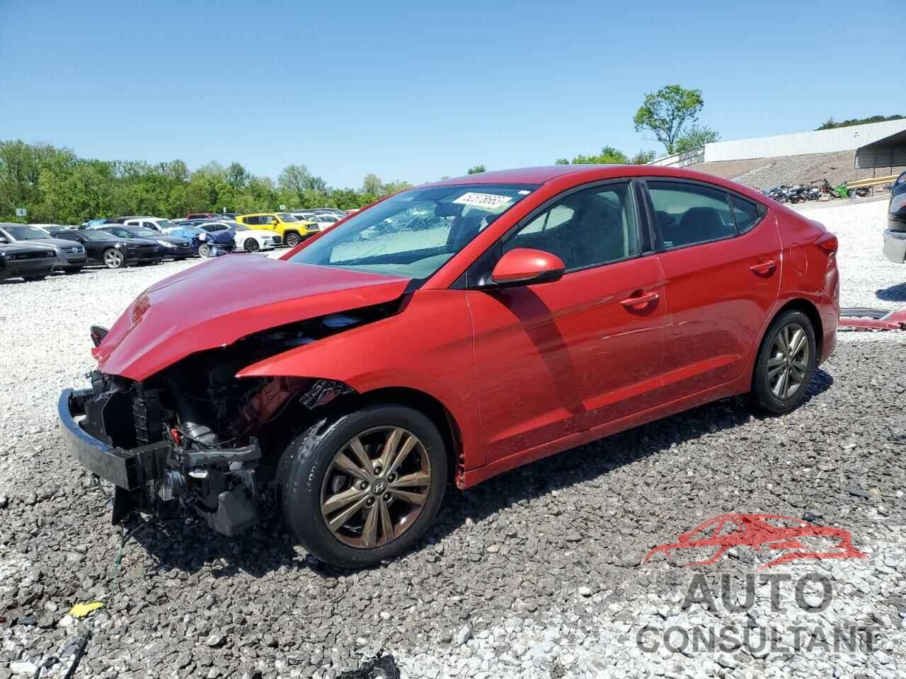 HYUNDAI ELANTRA 2018 - 5NPD84LF1JH337377