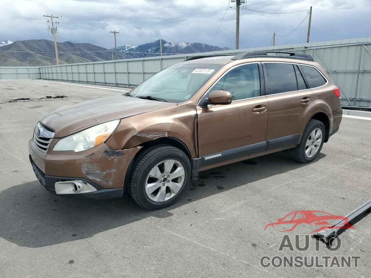 SUBARU OUTBACK 2012 - 4S4BRCCC0C3244994