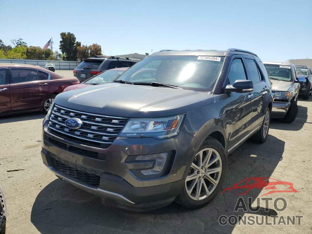 FORD EXPLORER 2017 - 1FM5K7F80HGA93753