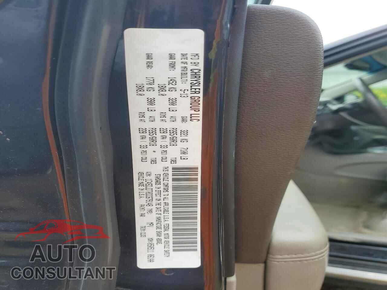 DODGE DURANGO 2013 - 1C4SDJDT0DC679148