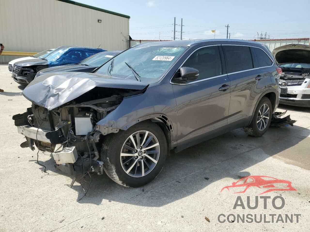 TOYOTA HIGHLANDER 2019 - 5TDKZRFH2KS552633