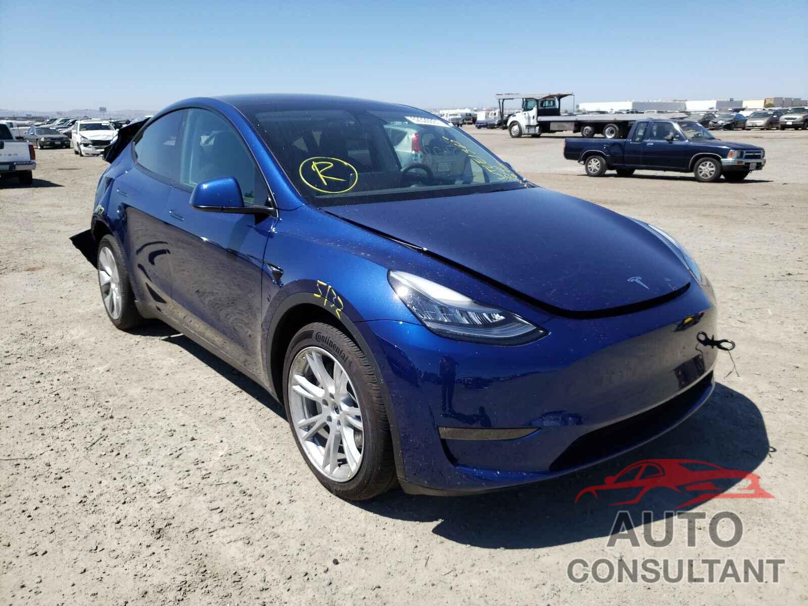 TESLA MODEL Y 2021 - 5YJYGDEE5MF092336