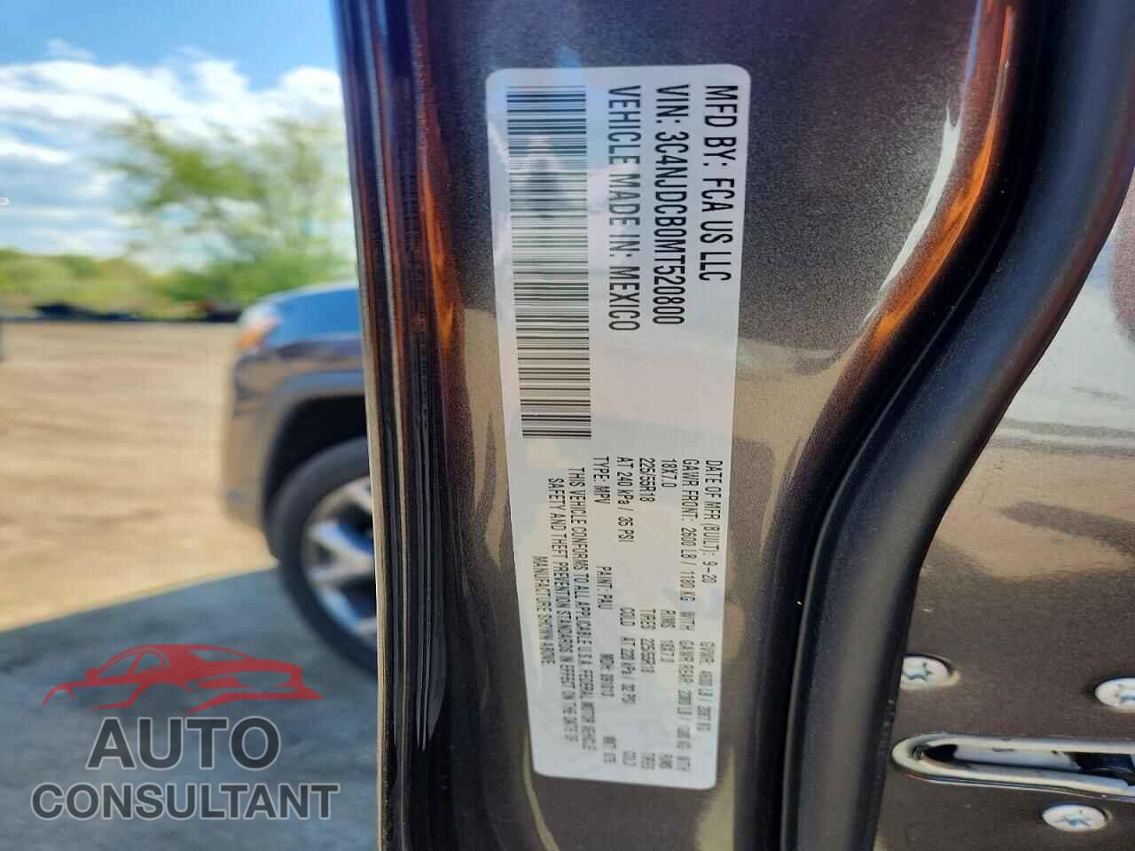 JEEP COMPASS 2021 - 3C4NJDCB0MT520800