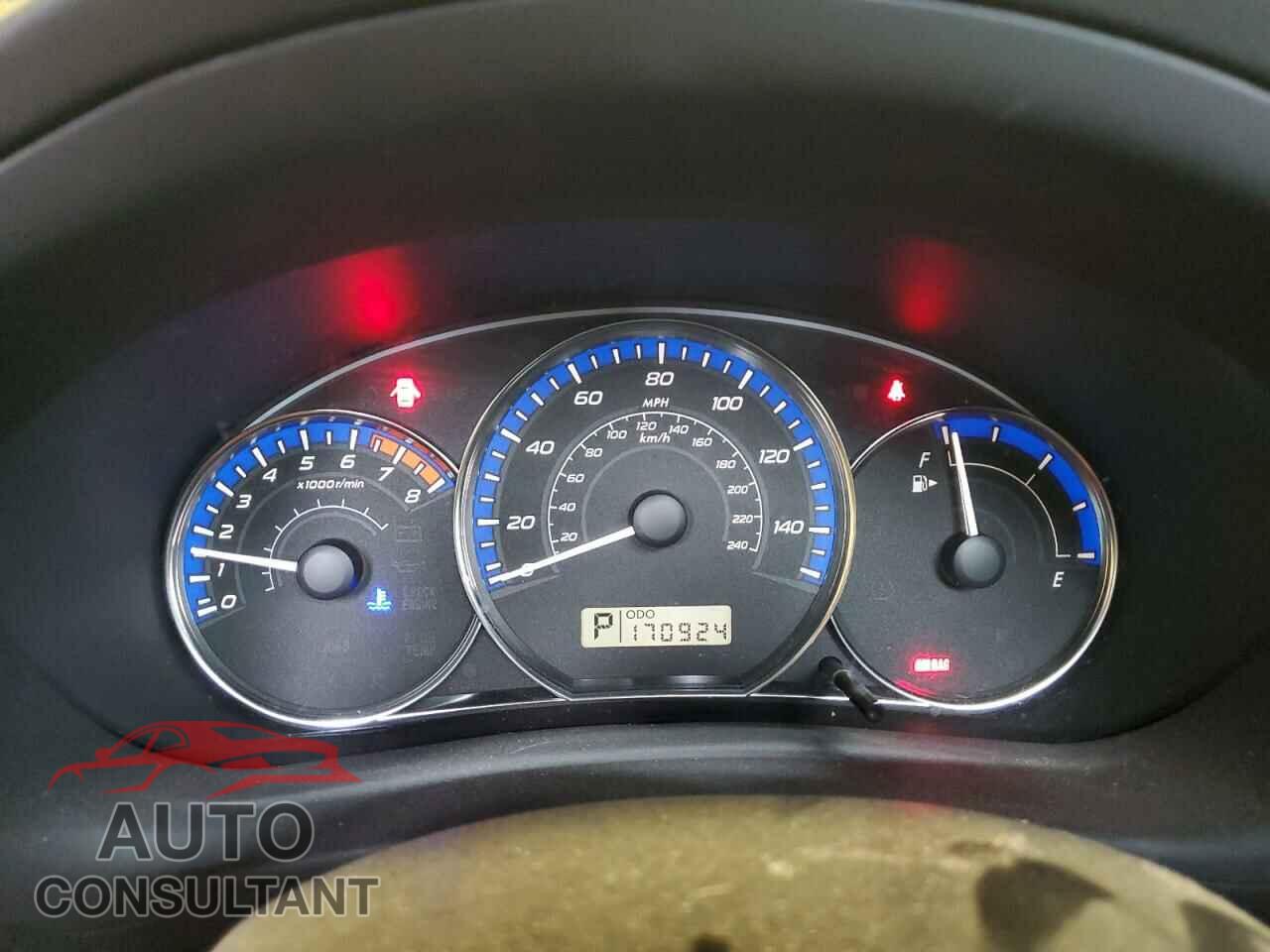 SUBARU FORESTER 2011 - JF2SHAEC5BH746329