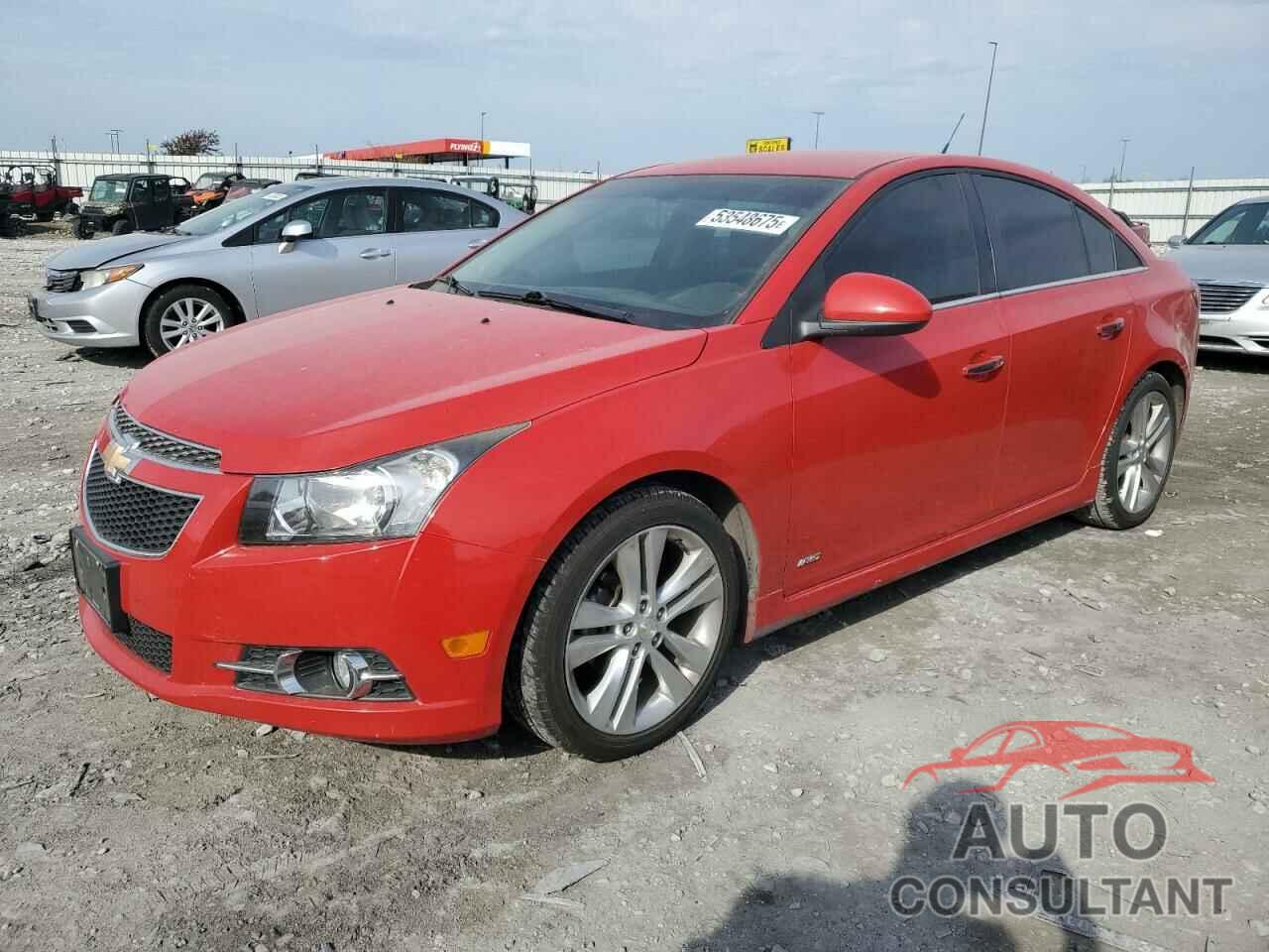 CHEVROLET CRUZE 2012 - 1G1PH5SCXC7162010
